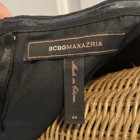 ⭐️ 2 for $40⭐️ or $25 each ⭐️ BCBGMAXAZRIA US 4 Black Sequin Cocktail Dress - Picture 7 of 11